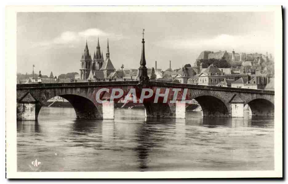 Blois — Le Grand Pont et l'Église Saint-Nicolas — G.A.P. n°222