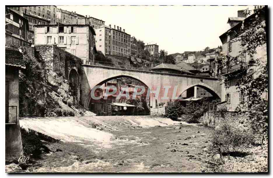 Gorges de la Durolle — Pont et Chute de Seychalles — Réal-Photo