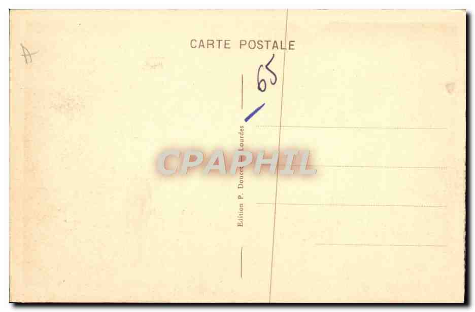 CPA Gavarnie Vue Generale — Verso