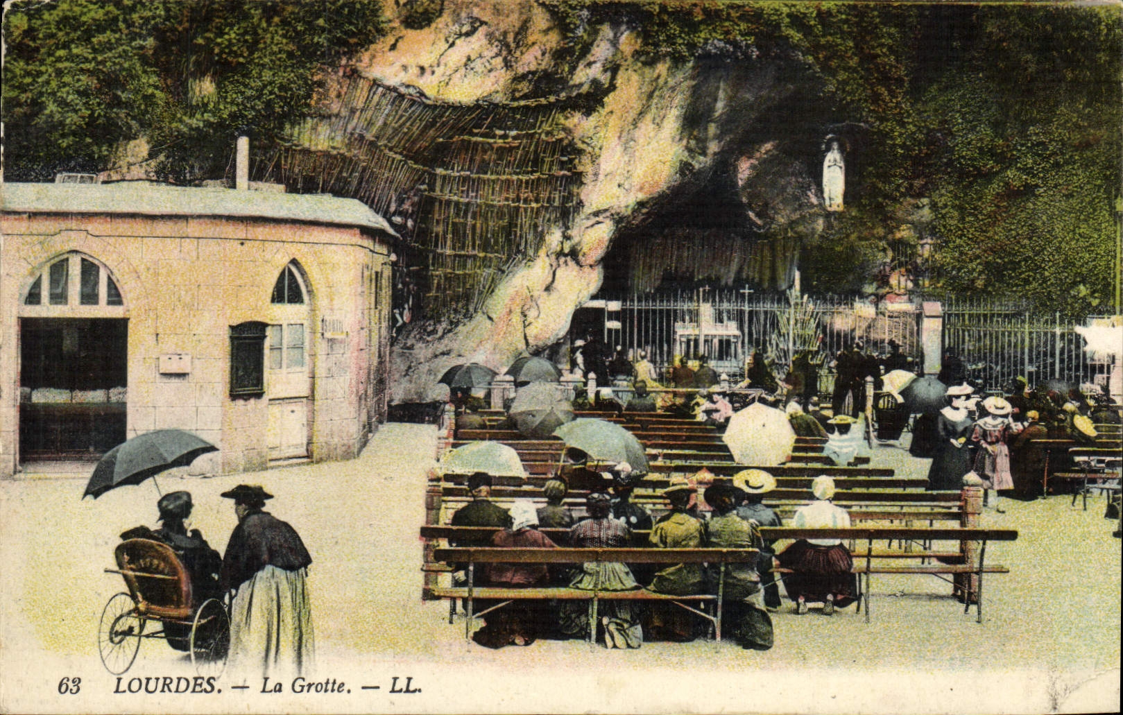 CPA Lourdes La Grotte