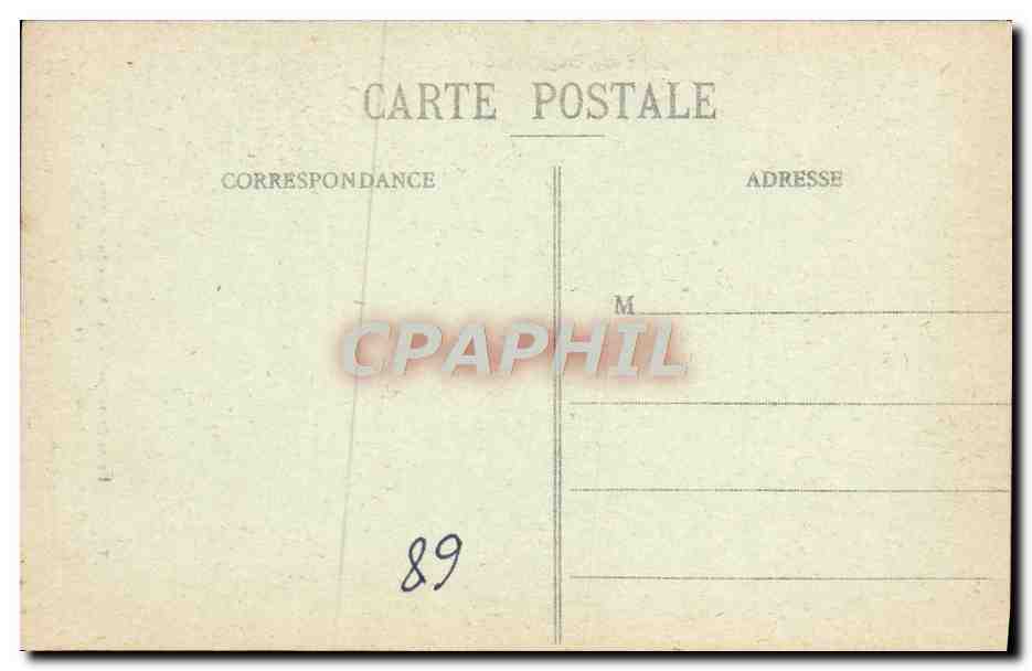 CPA Thann La Chaire De La Cathedrale — Rückseite