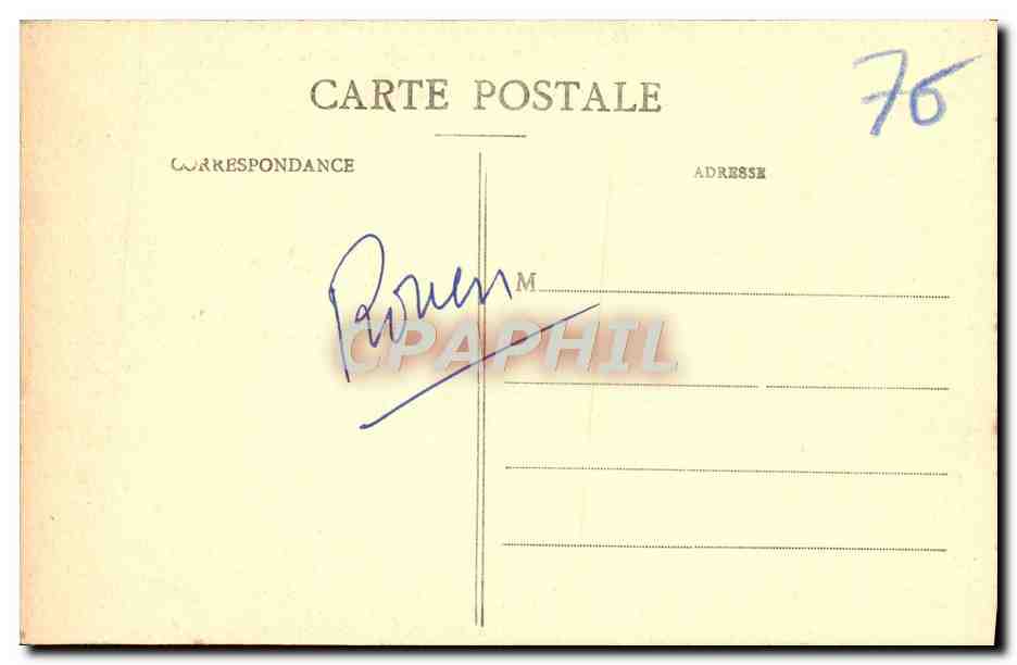 CPA Rouen Pont Corneille — Rückseite