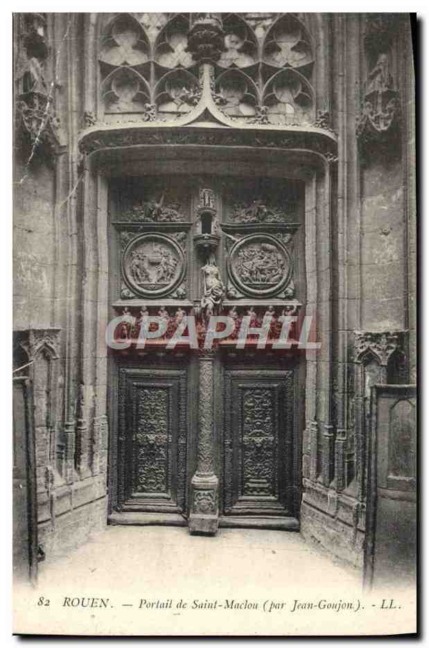 CPA Rouen Portail De Saint Maclou