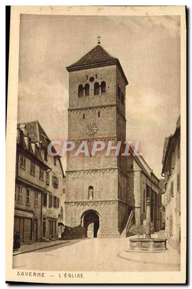 CPA Saverne L'Eglise