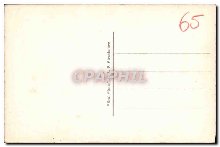 CPM Lourdes Vue Generale — Verso