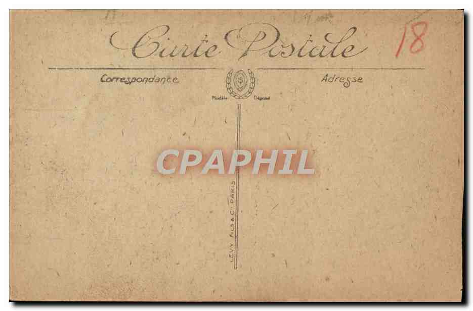 CPA Bourges La Cathedrale La Grande tour — Back