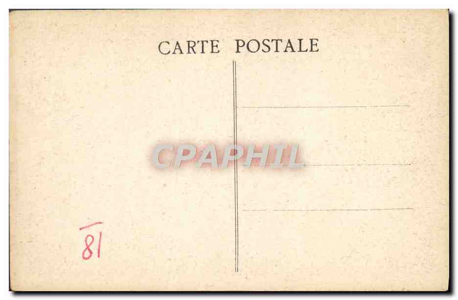 Bourges — Intérieur de la Cathédrale — Éditeur : Cartes Postales — Verso