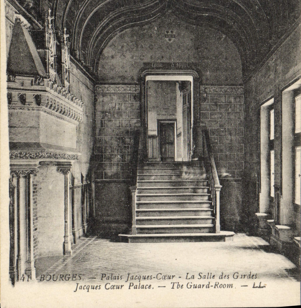CPA Bourges Palais Jacques Coeur La Salle des Gardes 