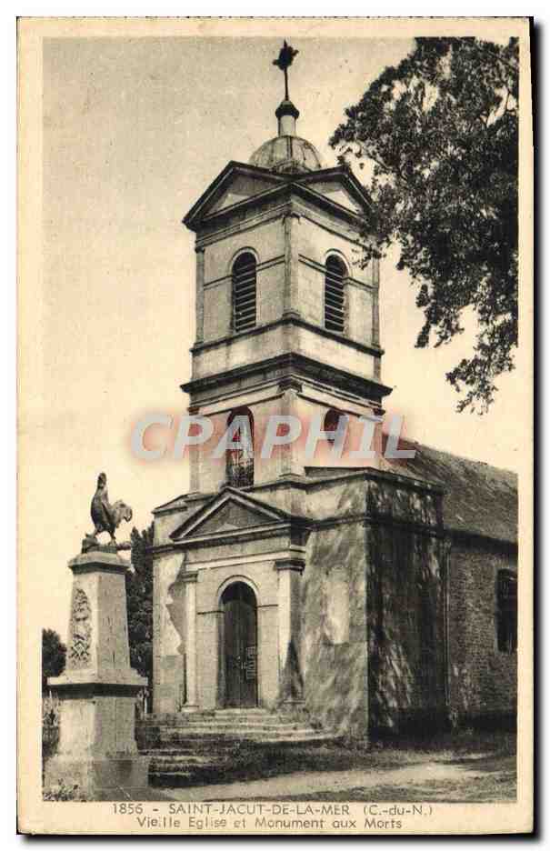 Saint-Jacut-de-la-Mer — Vieille Église et Monument aux Morts — Édition La Cigogne