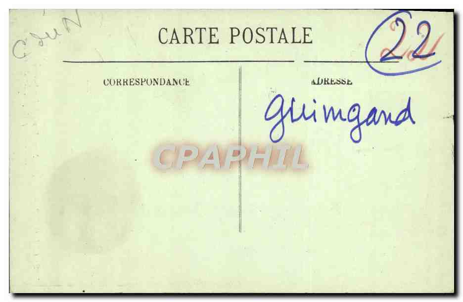 Guingamp — L'Église Notre-Dame de Bon-Secours, le portail principal, XVIe siècle — LL — Verso