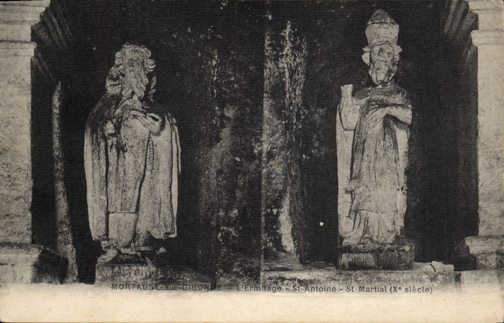 Mortagne-sur-Gironde — L'Ermitage — St-Antoine - St-Martial (Xe siècle)