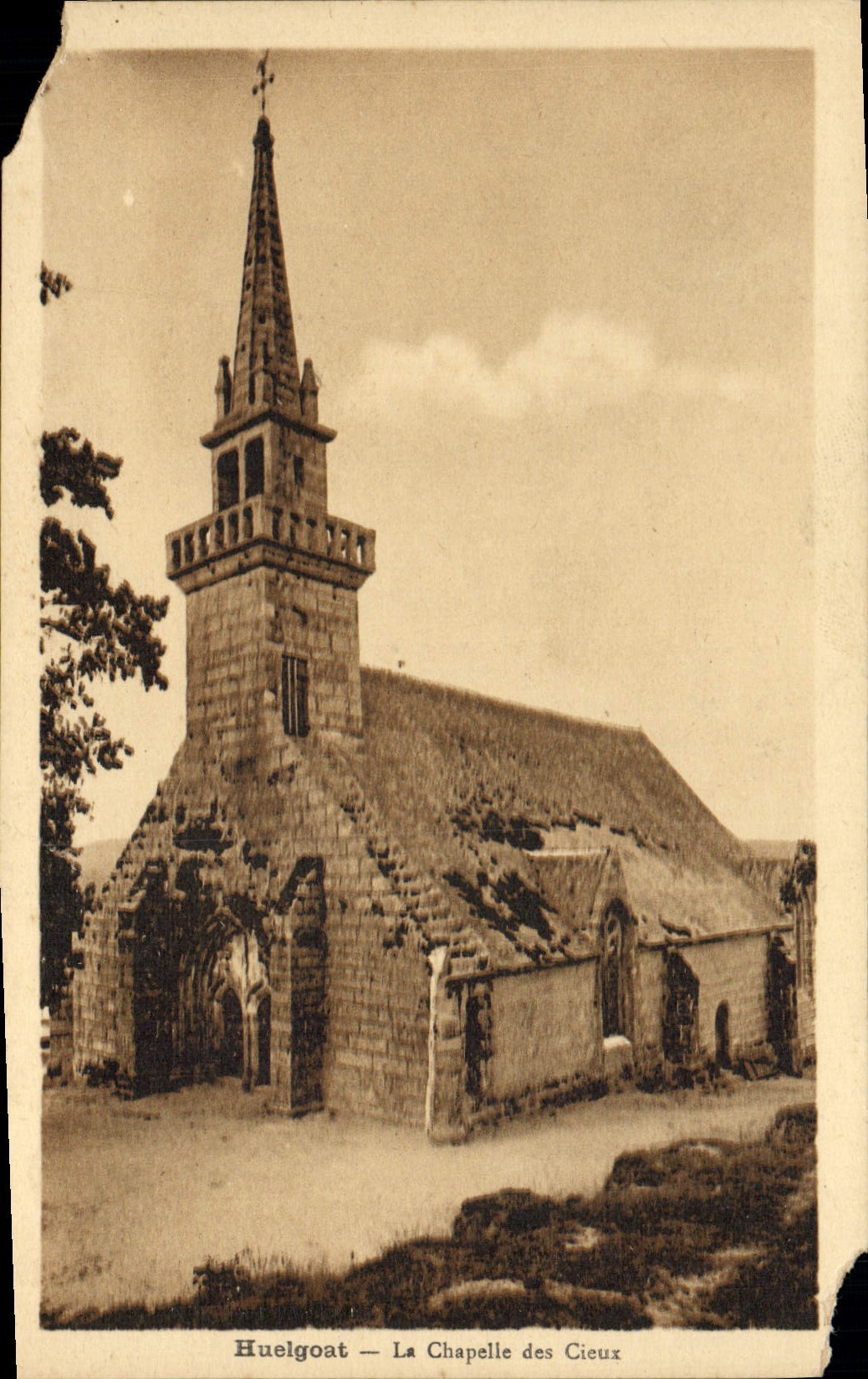 CPA Huelgoat Le Chapelle de Cieux