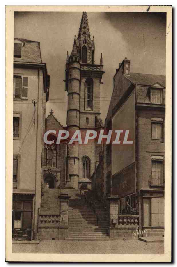 CPA Morlaix L'Eglise Saint Melaine