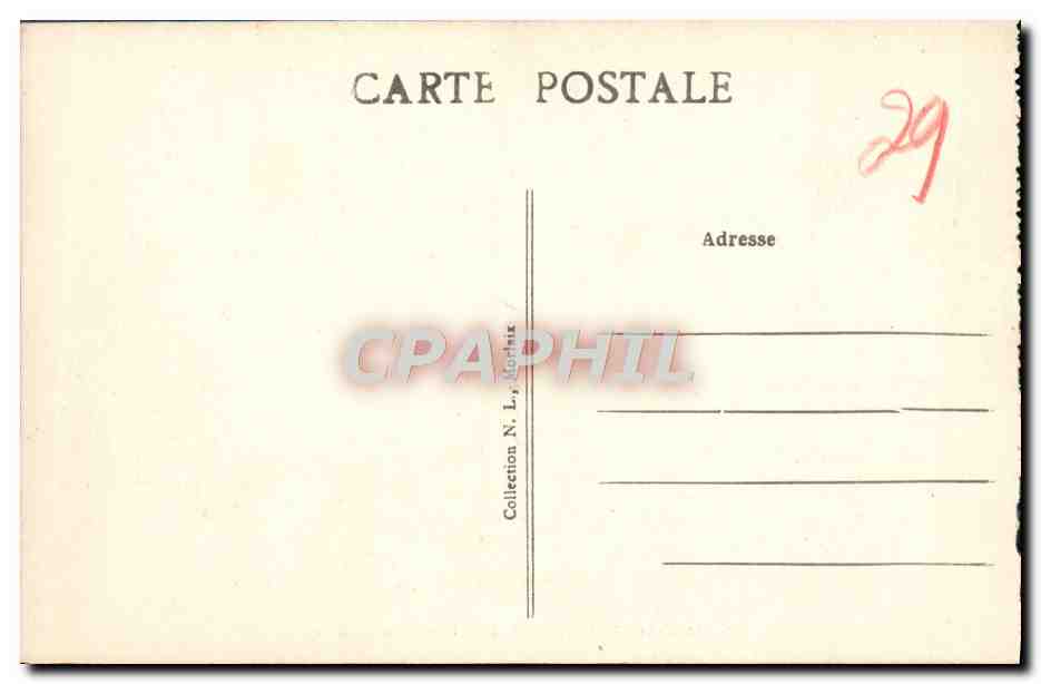 CPA St Thegonnec Details du Calvaire — Rückseite