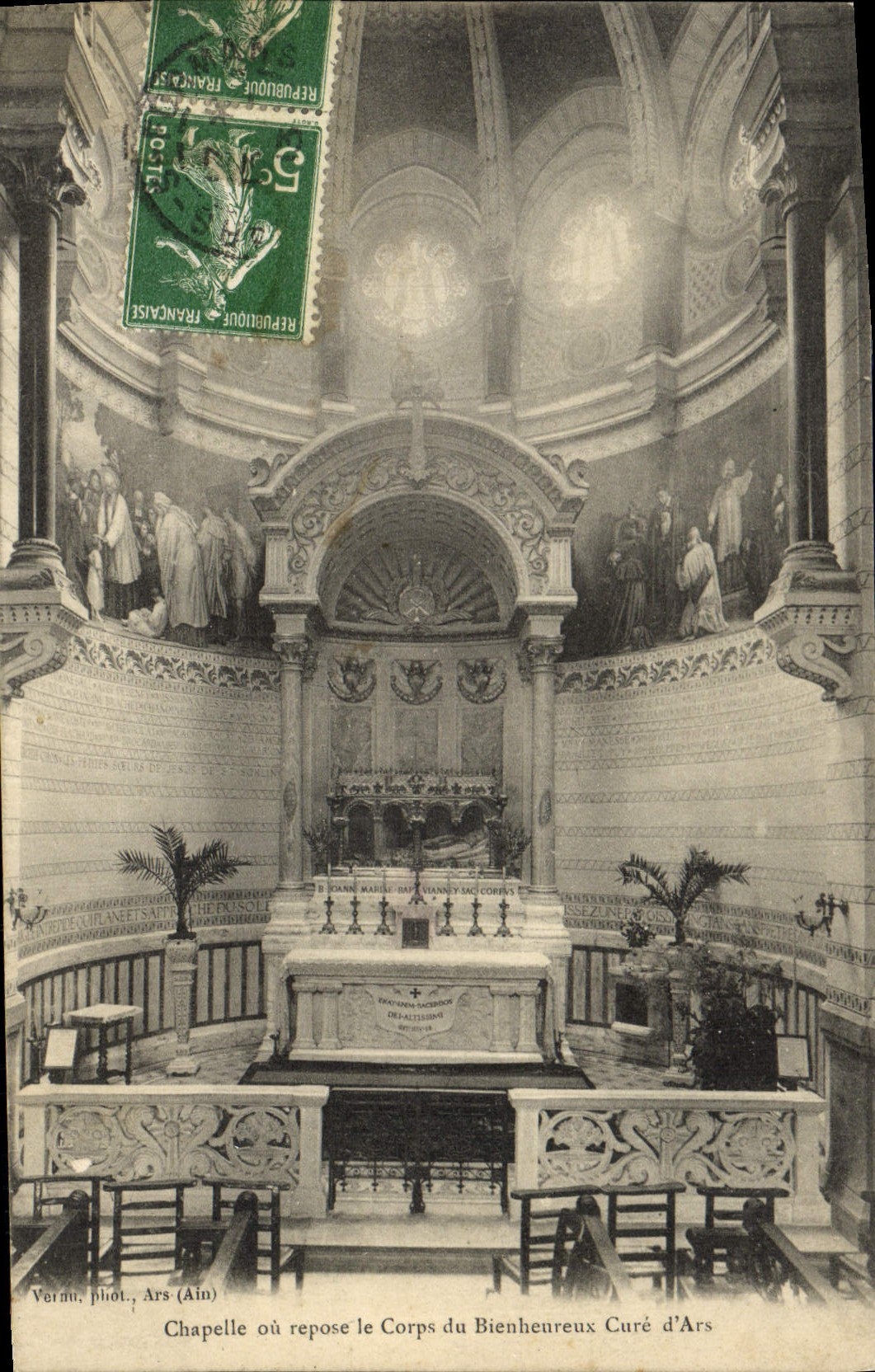 CPA Ars Chapelle du Repose le Corps du Bienheureux Cure d'Ars