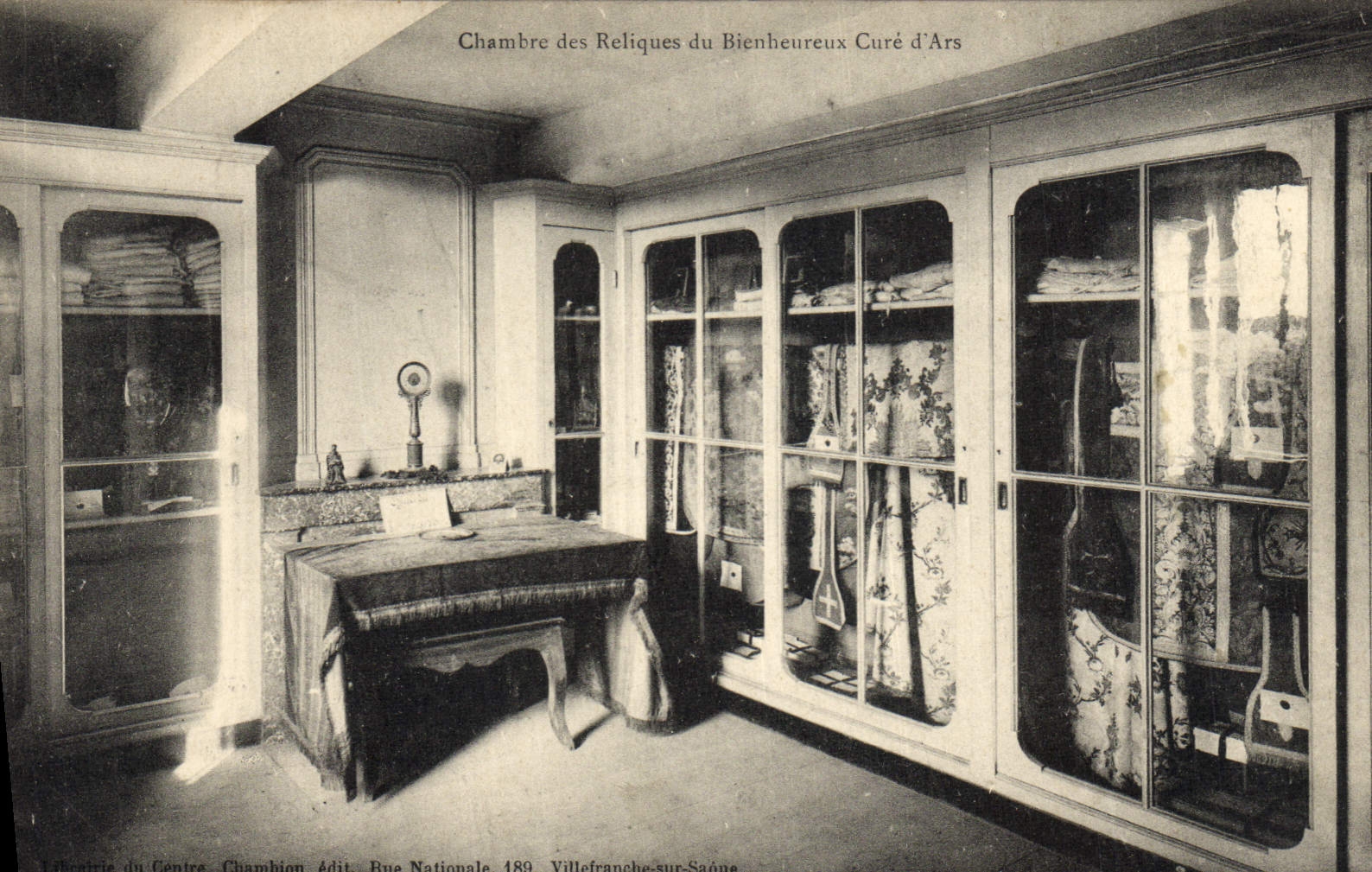 CPA Ars Chambre des Reliques du Bienhereux Cure d'Ars