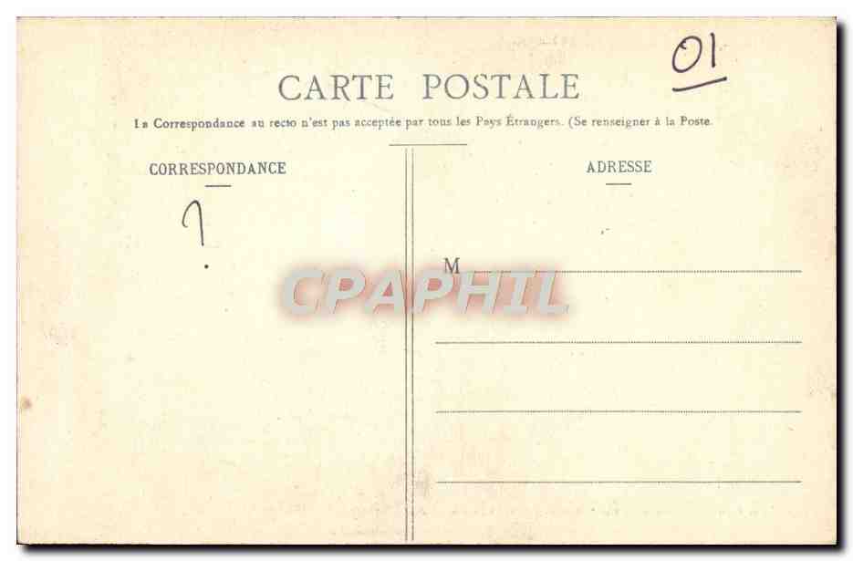 CPA Ars Chambre des Reliques du Bienhereux Cure d'Ars — Rückseite