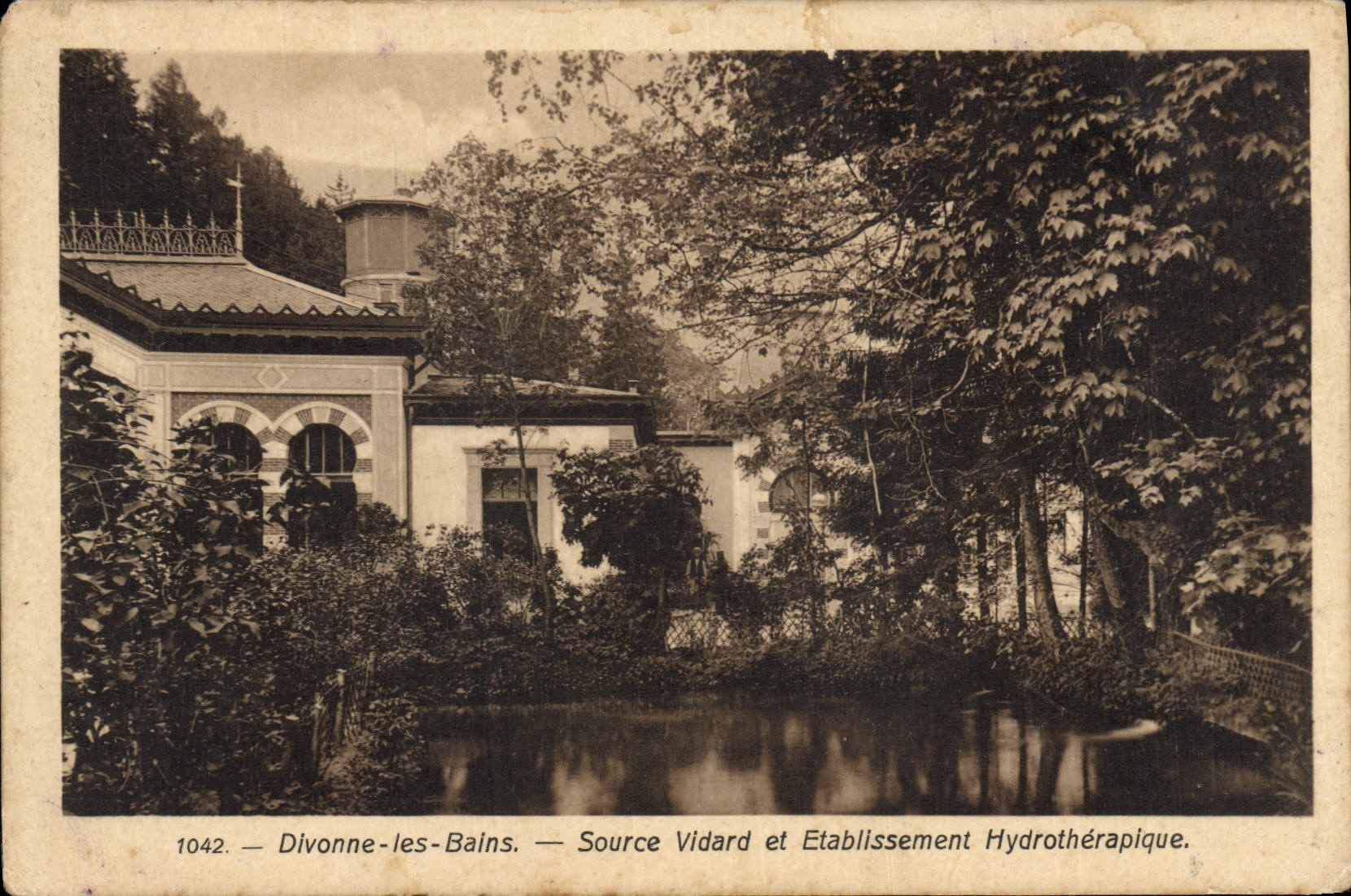 Divonne-les-Bains — Source Vidard et Établissement Hydrothérapique — Édition artistique Fraçon-Divonne
