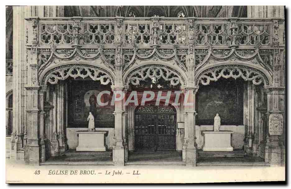 Église de Brou — Le Jubé — LL