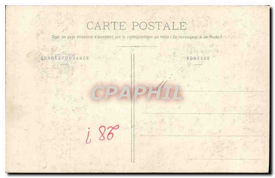 Détails du Retable de la Vierge — Église de Bron — Collection B Ferrand, édit, 41, Rue Centrale, Bourg (Ain) — Verso