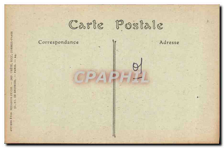 CPA Bourg Eglise de Brou Mausolee de Marguerite d'Autriche — Verso