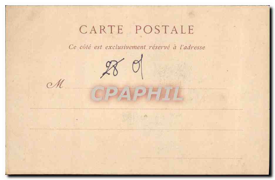 CPA Bourg Eglise de Brou Mausolee de Marguerite d'Autriche — Verso