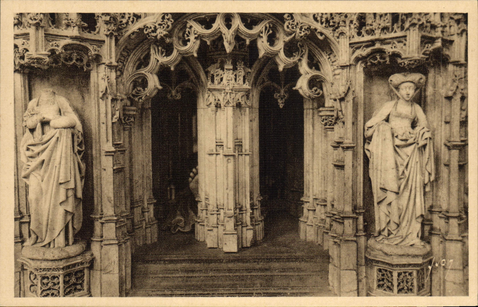 Mausolée de Philibert-le-Beau — L'Église de Brou — BOURG (Ain) — Éditions d'Art Yvonn