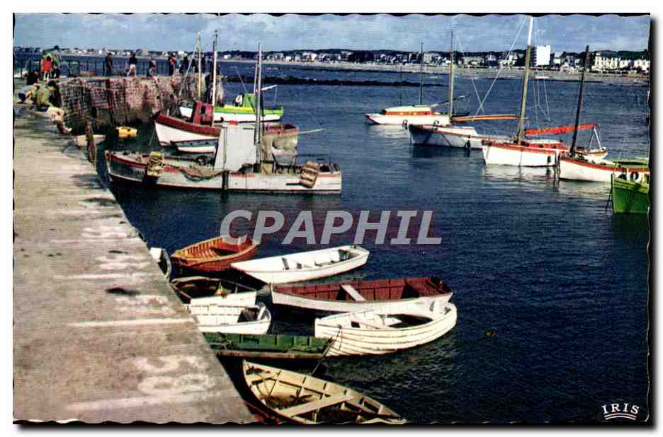CPM Pornichet Le Port et la Jetee Bateaux