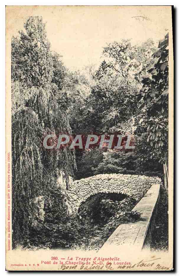 La Trappe d'Aiguebelle — Pont de la Chapelle de N.-D. de Lourdes — Édition A. R. E. N.