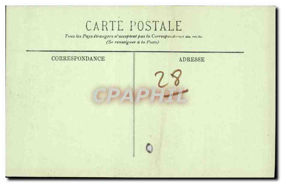 CPA Chartres Eglise St Pierre Emaux De Leonard Limousin — Verso