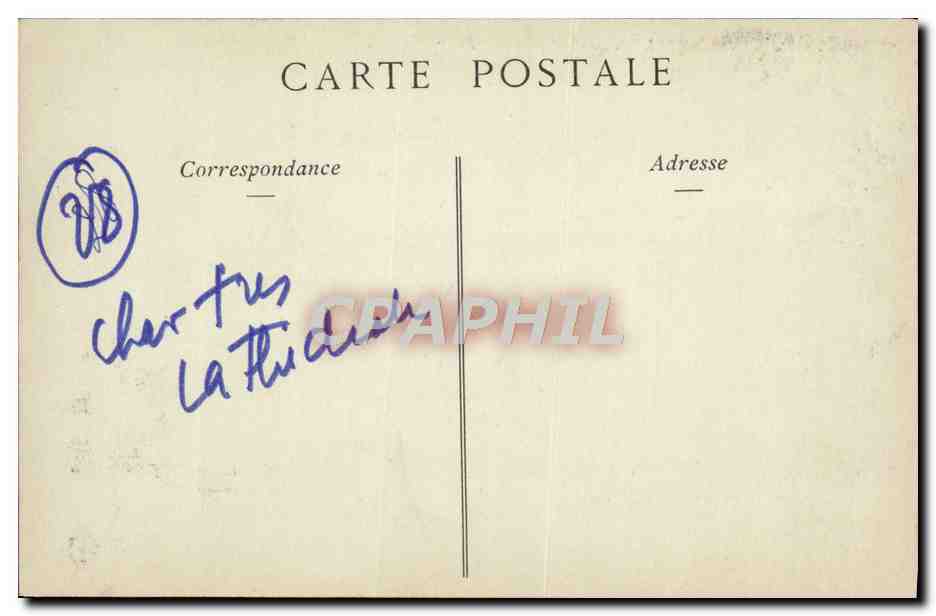 Cathédrale de Chartres — Pilastres du Portail Royal — Collections ND Phor — Verso