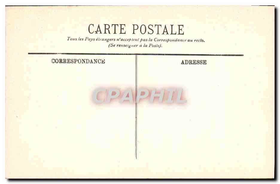 Chantilly — Le Château — Le Côté Nord-Ouest — LL. — Rückseite