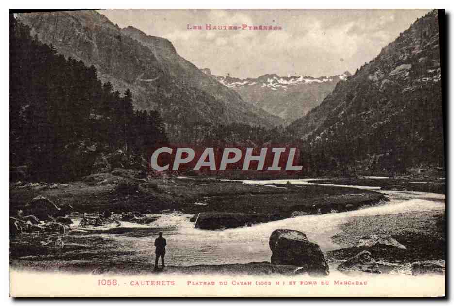 Platres du Cayan (1062 m) und Fond du Marcadou — Cauterets — Les Hautes-Pyrénées