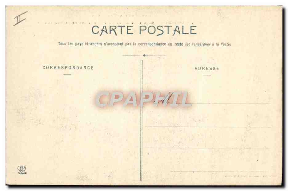 CPA Lourdes Gare Superieure Du Funiculaire Et Le Restaurant — Verso