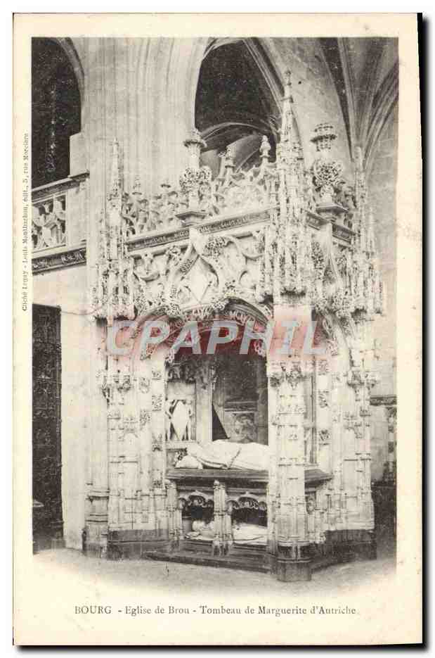 CPA Bourg Eglise De Brou Tombeau De Marguerite D'Autriche