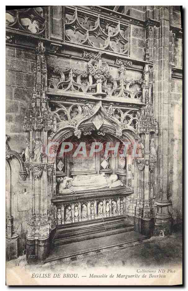 Église de Brou — Mausolée de Marguerite de Bourbon — Collections ND Phot