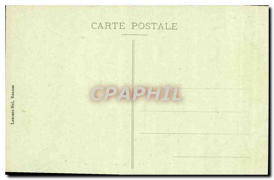 CPA Ste Anne D'Auray Le Calvaire Et Le Cloitre — Verso