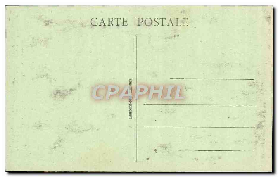 CPA Ste Anne D'Auray Le Chartreuse Mausolee Des martyrs De Quiberon — Verso