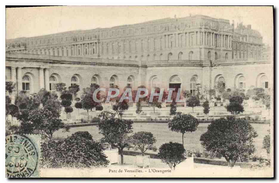 CPA Parc De Versailles L'Orangerie
