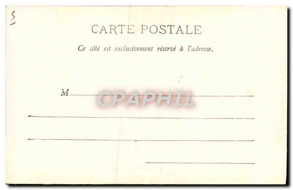 CPA Bourg Eglise De Brou — Verso