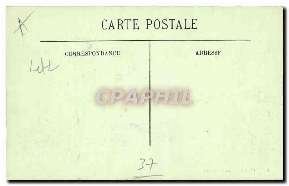 CPA Tours Vue Generale  — Rückseite