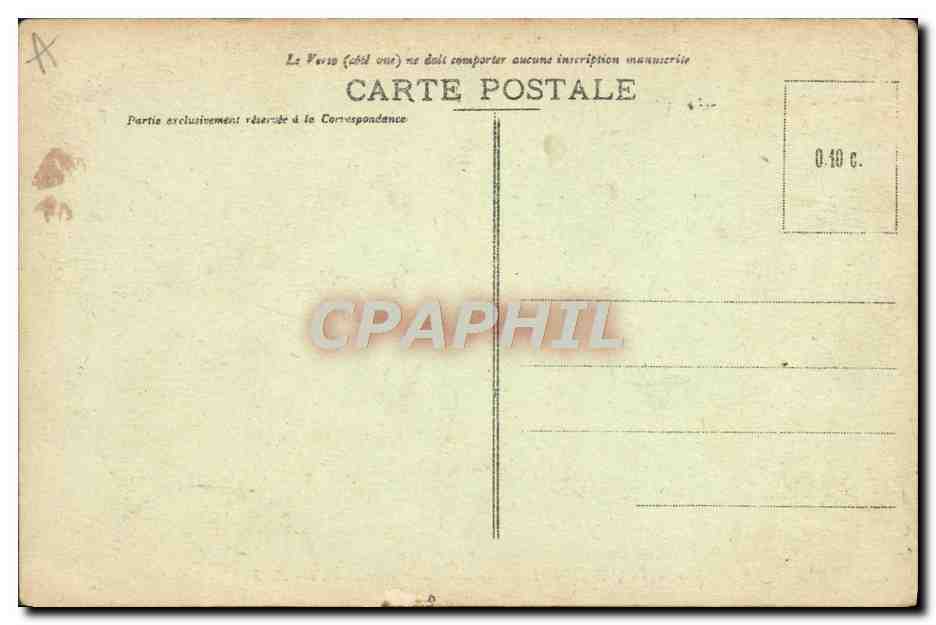 CPA Tours Jardin Des Prebendes d'Oe  — Rückseite