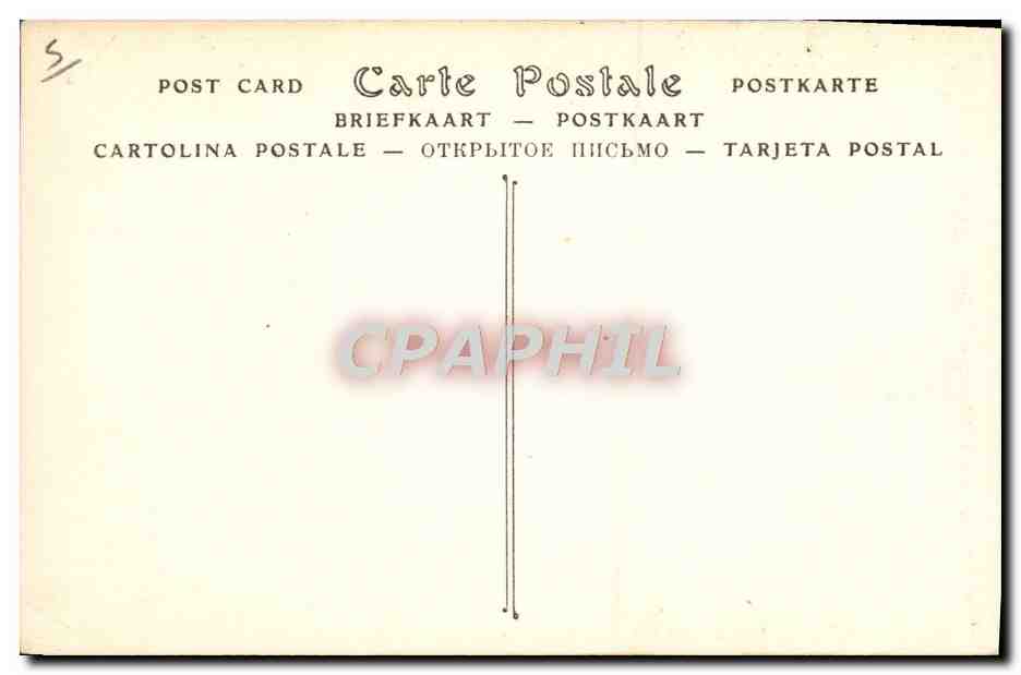 CPA Amboise Vue sur Le Chateau — Rückseite