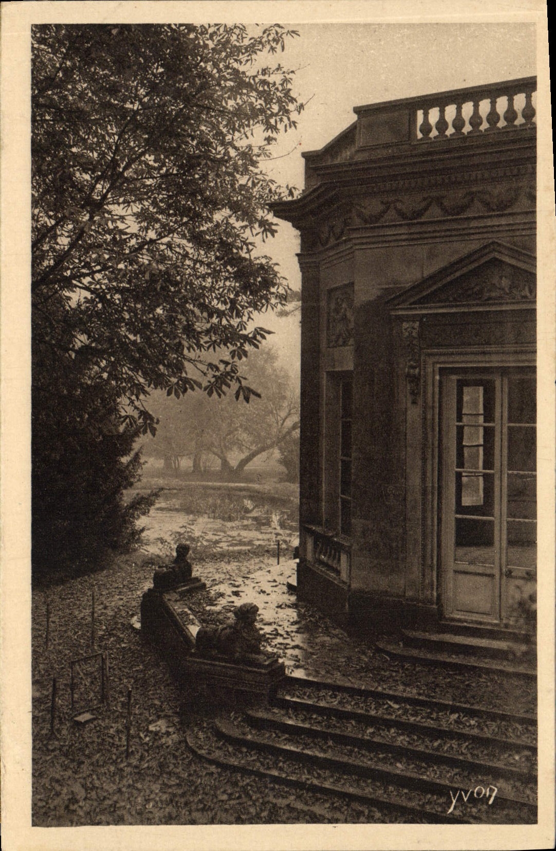 CPA Versailles Le Temple De La Musique