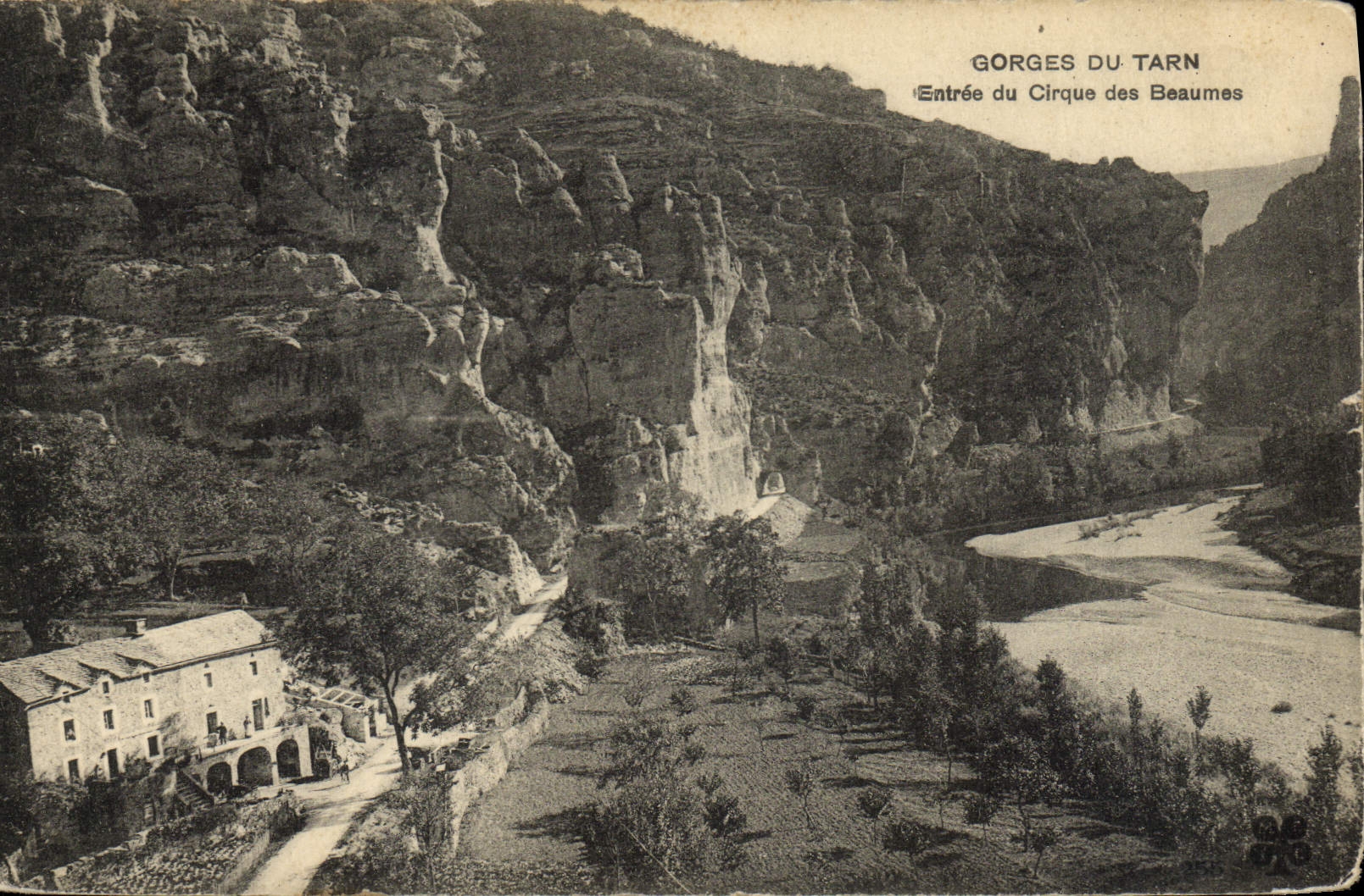 Gorges du Tarn — Entrée du Cirque des Beaumes — éditeur non identifié
