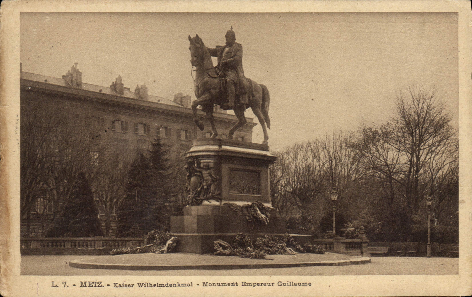 Metz - Monument à l'Empereur Guillaume - L. 7
