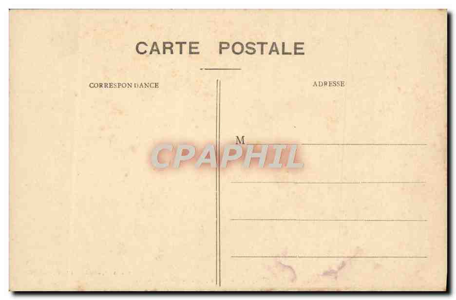 CPA Grenoble Le Palais De Justice Et Statue Bayard — Rückseite
