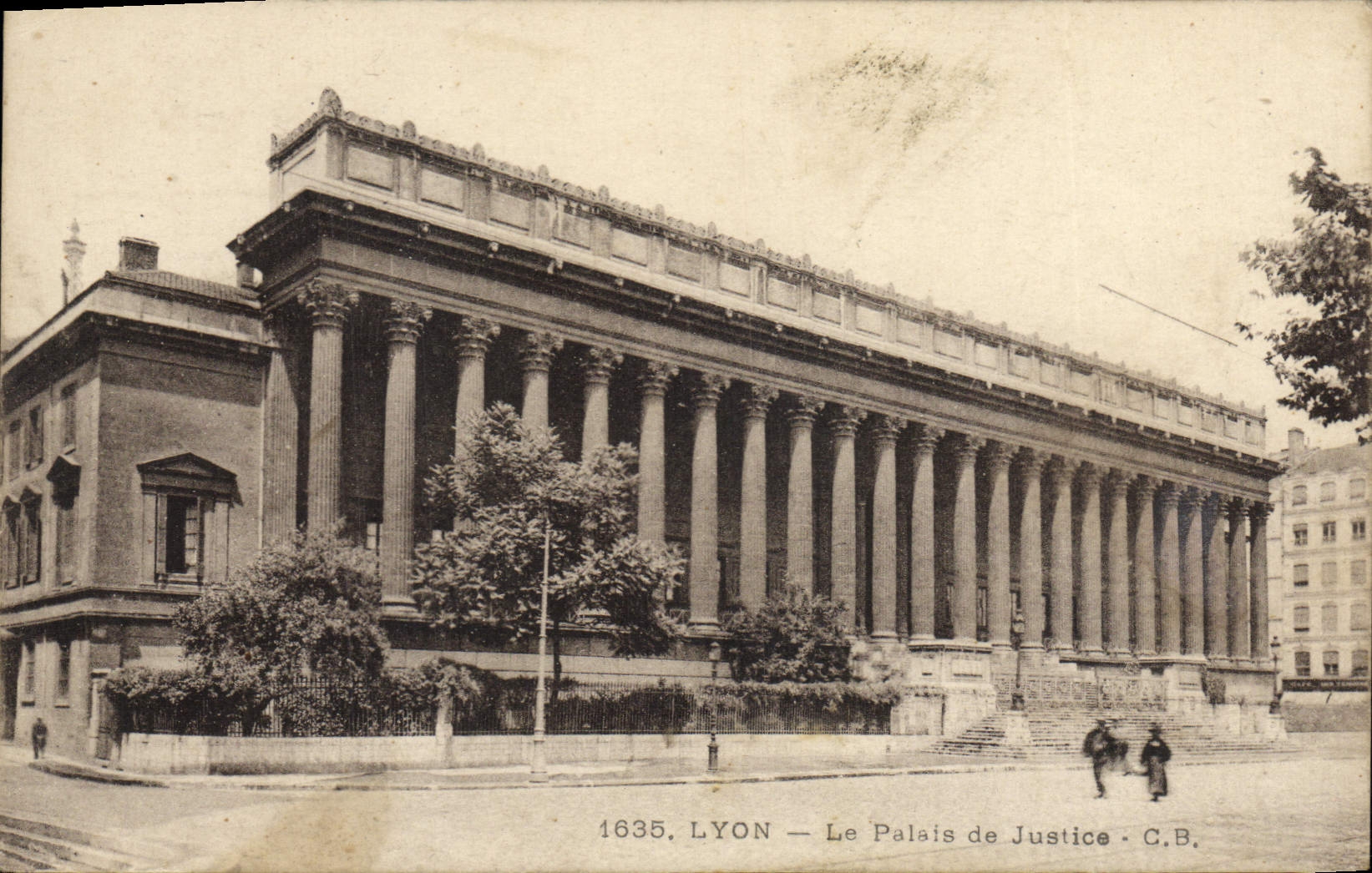 CPA Lyon Le Palais De Justice