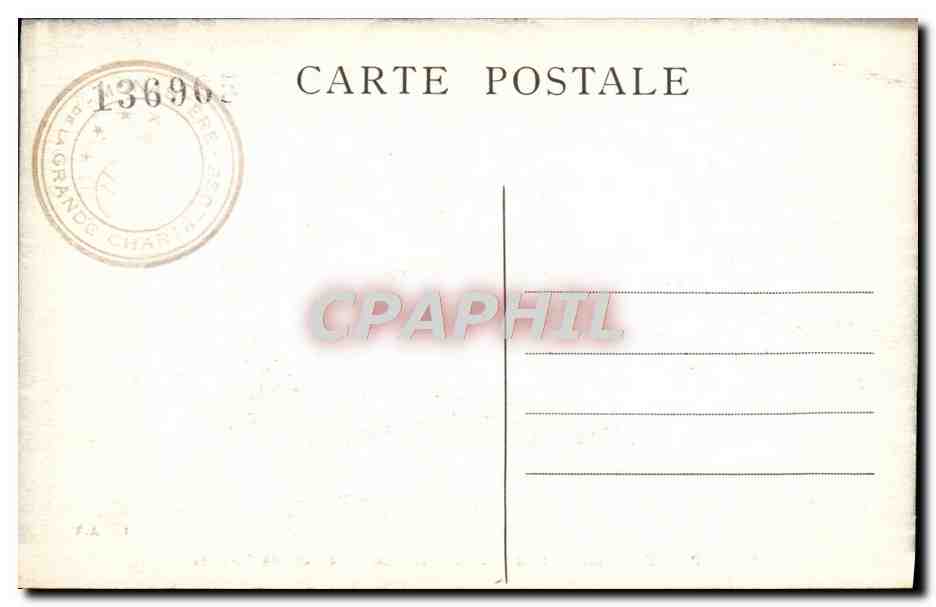 Dauphiné - Couvent de la Grande-Chartreuse - La Salle du Chapitre — CI.A.V. n°69 — Verso