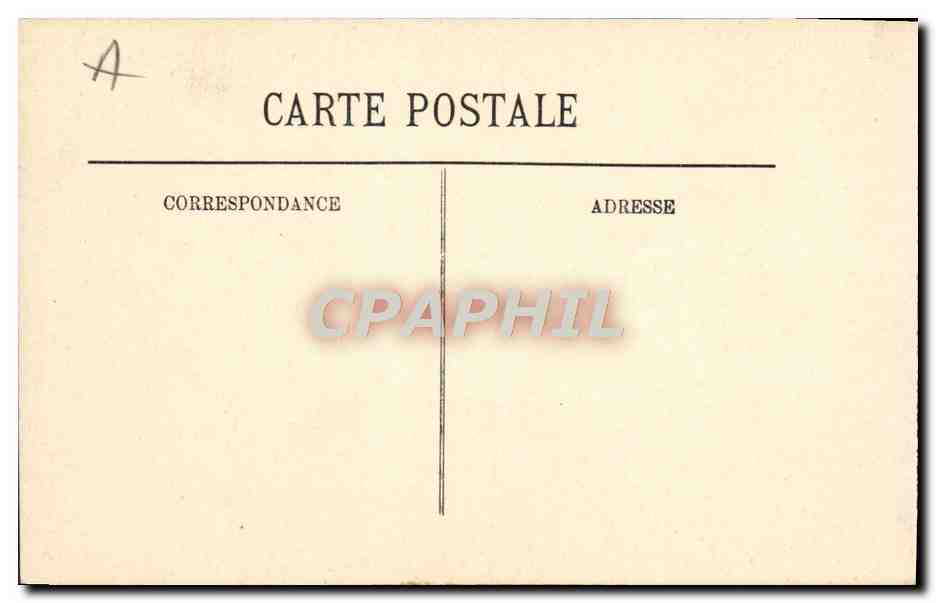 CPA Tours Le Nouvel Hotel De Ville Et La Rue Nationale — Rückseite